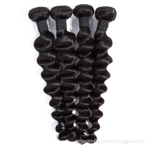 Raw Cambodian Straight Hair Bundle Extension Yeswigs Pre Colored 613 Blonde 1b-27 30 Cuticle Aligned Virgin Human Hair Extension
